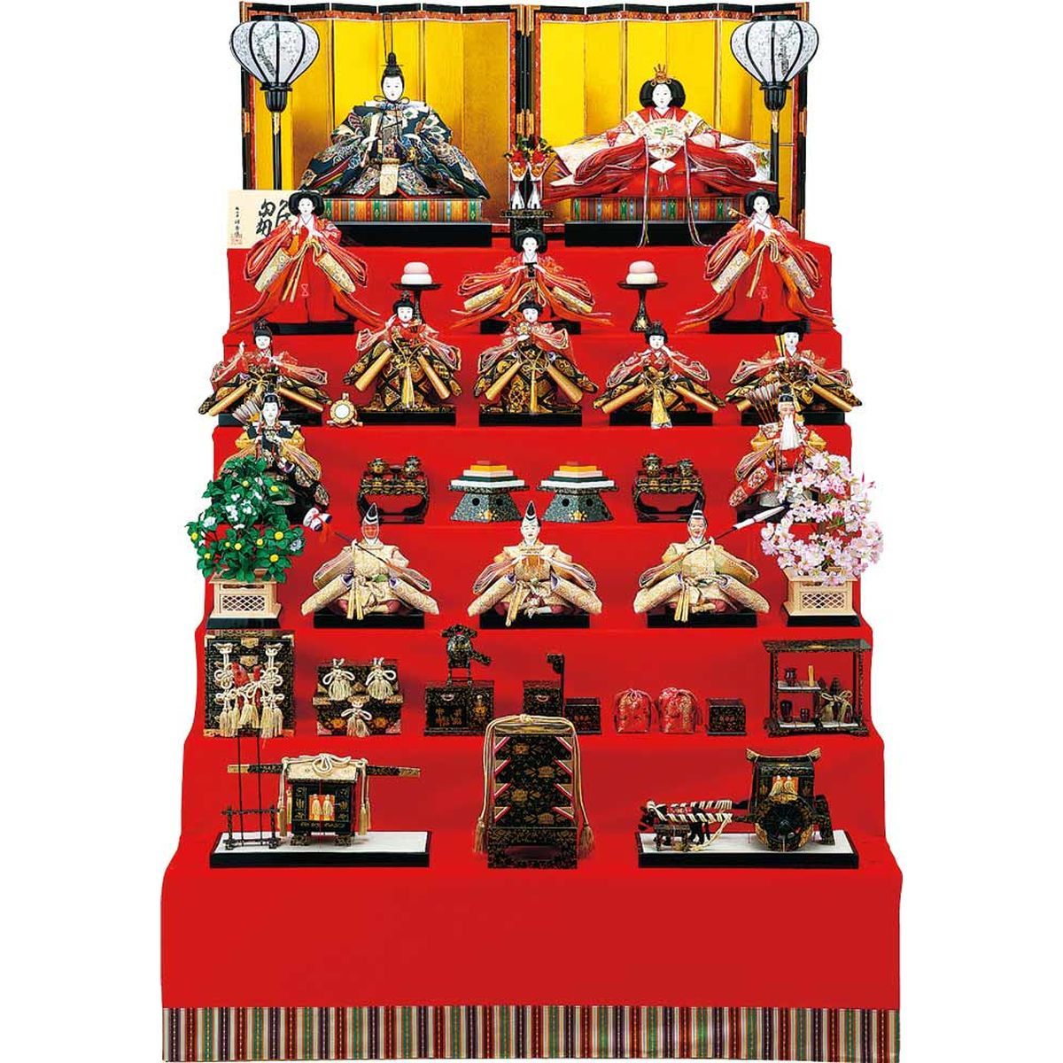 ひな人形 雛人形 七段飾り 十五人飾り : 人形広場 雛人形・五月人形