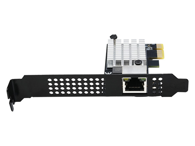 10GbE 有線LANカード Realtek RTL8127AT搭載 PCIe Gen4x1 RJ45対応1