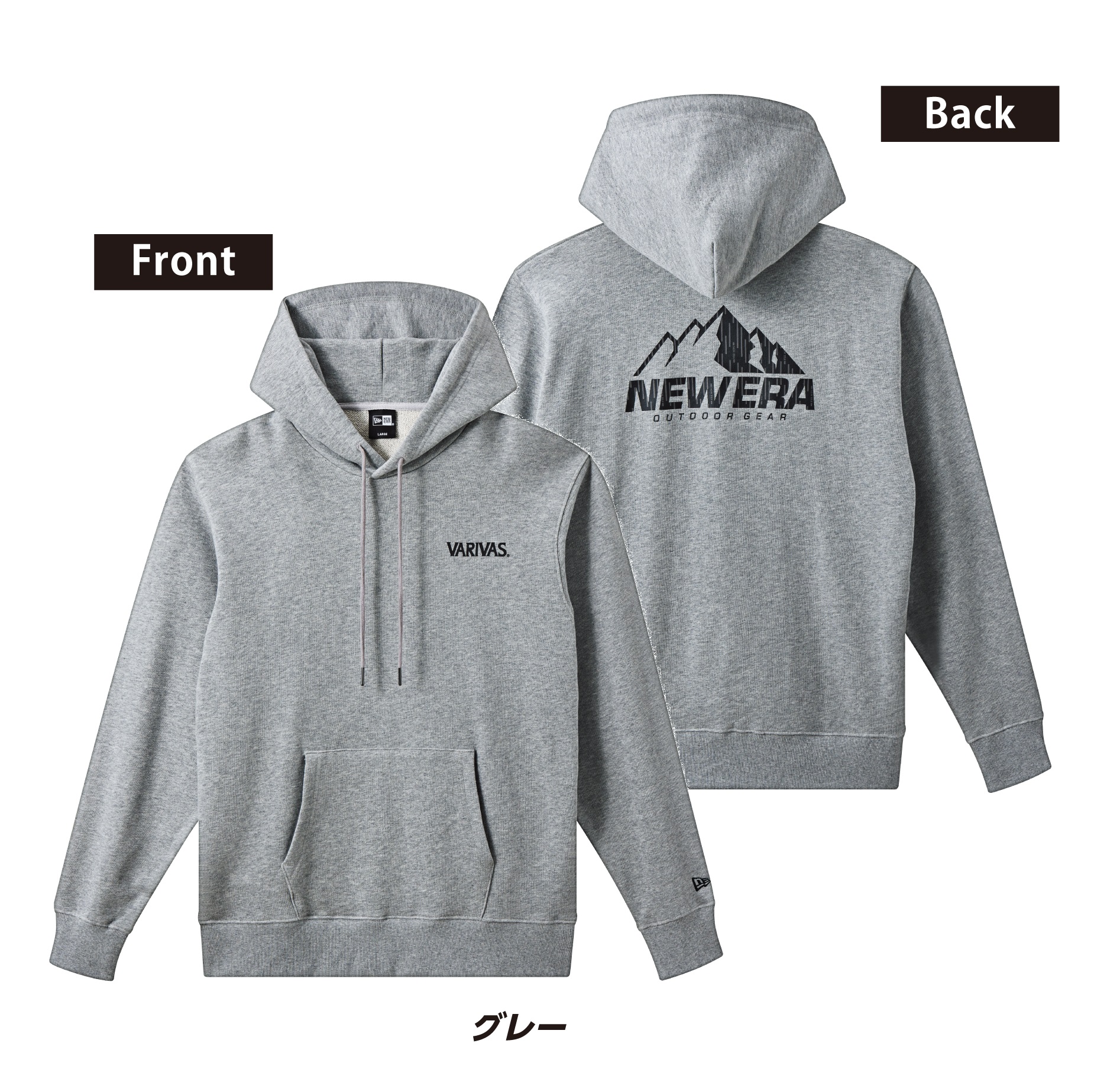 NEW ERA（ニューエラ） バリバス × スウェットプルオーバーフーディー