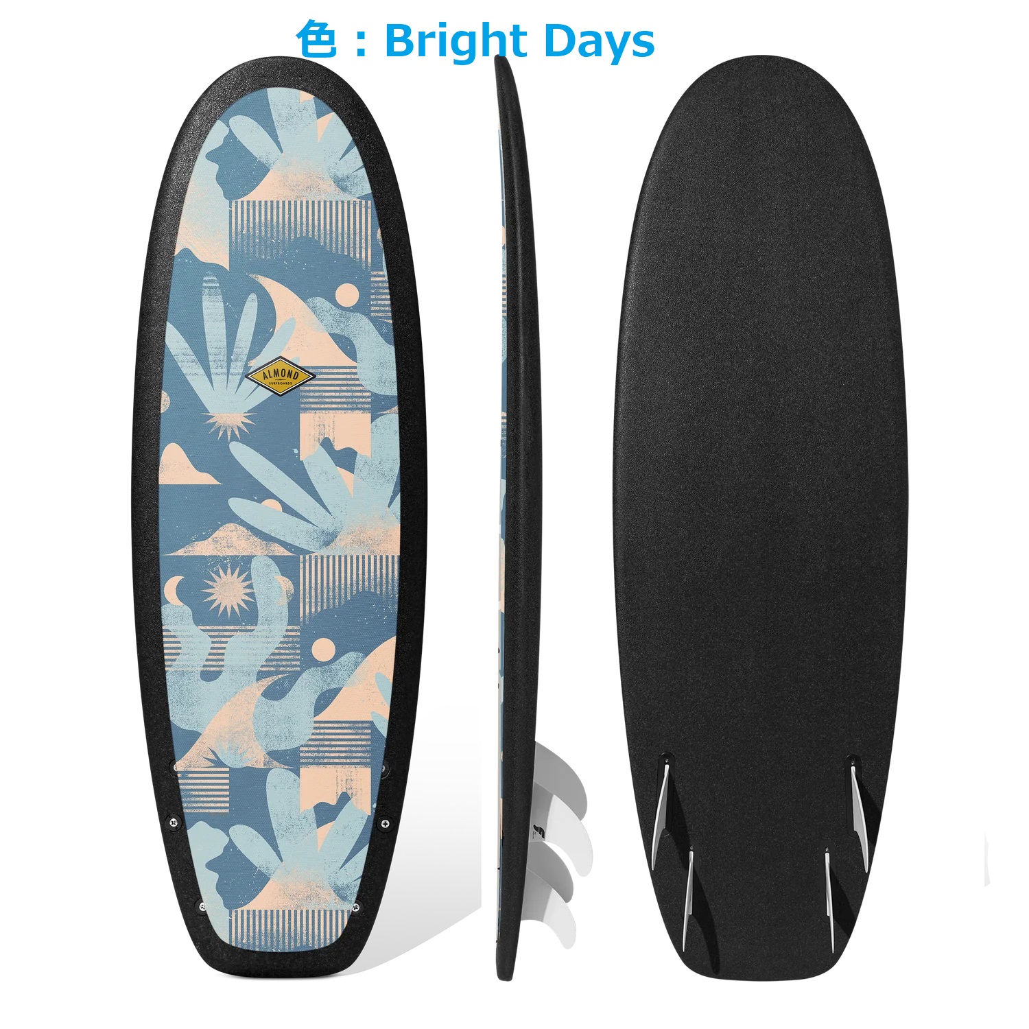 サーフボード カリフォルニアから直送 Made in USA Almond ソフト