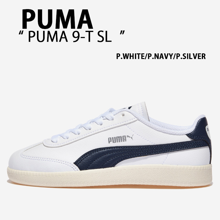 PUMA（プーマ） スニーカー PUMA 9-T SL PUMA WHITE PUMA NAVY PUMA