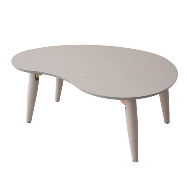 EMOOR（エムール） 折りたたみ テーブル 幅80 雲のカタチ 完成品 木製