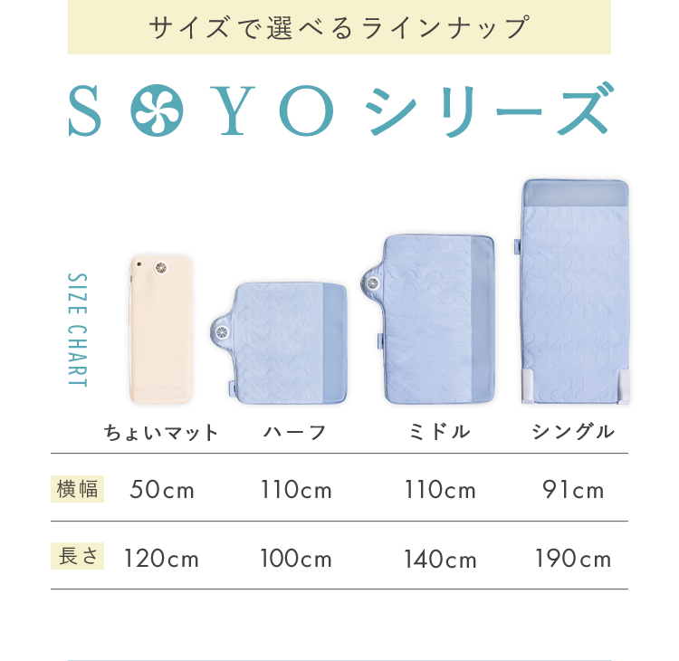 アテックス（ATEX） 快眠マット SOYO ハーフ AX-BSA608H そよ 送風