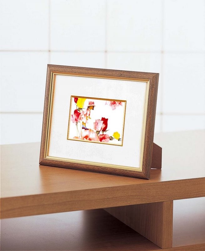 アートフレーム いわさきちひろインチ額ヨコ 絵画 壁掛け 壁飾り