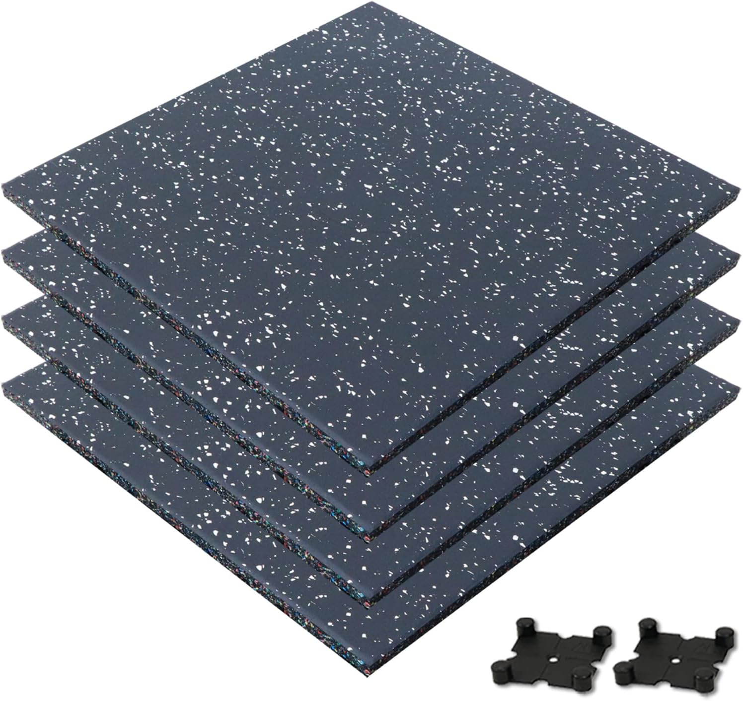 ゴムマット ラバーマット ジム マット トレーニング 4枚 連結パーツ