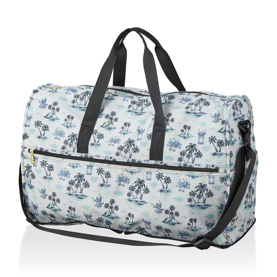 Disney（ディズニー） スティッチ 折りたたみ ボストンバッグ 38L 旅行