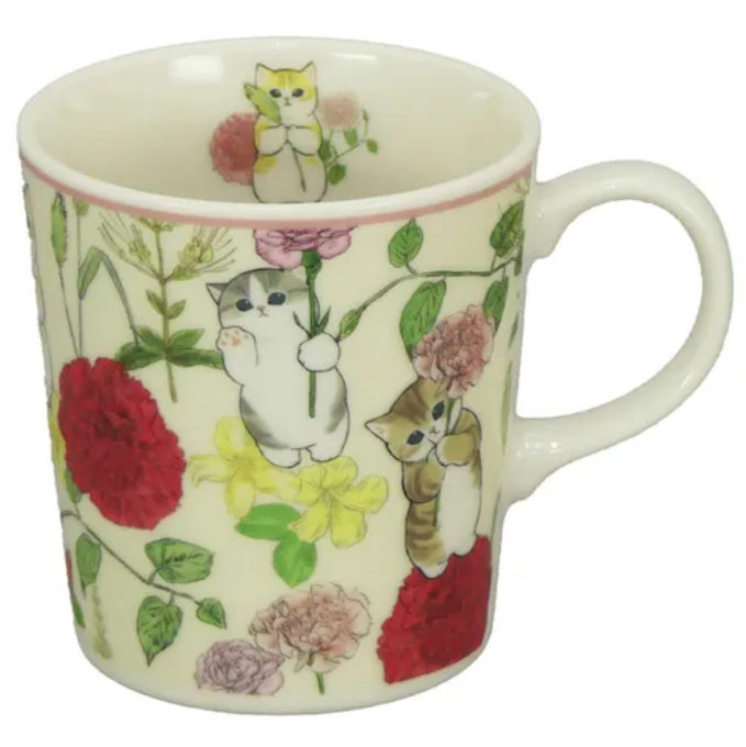 山加商店 マグカップ モフサンド 日比谷花壇 コラボ マグ 300ml 磁器