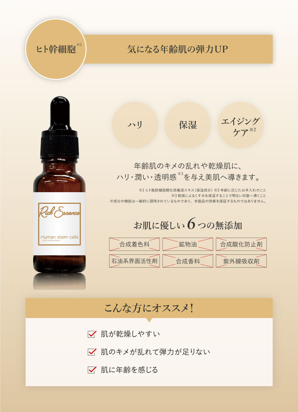 2個セット 高濃度 美容液 リッチエッセンス 20ml レチノール