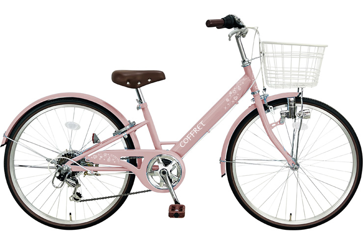 3/8 ポイント5倍 コフレ 外装6段変速 22型 ZVP226W 子供用自転車