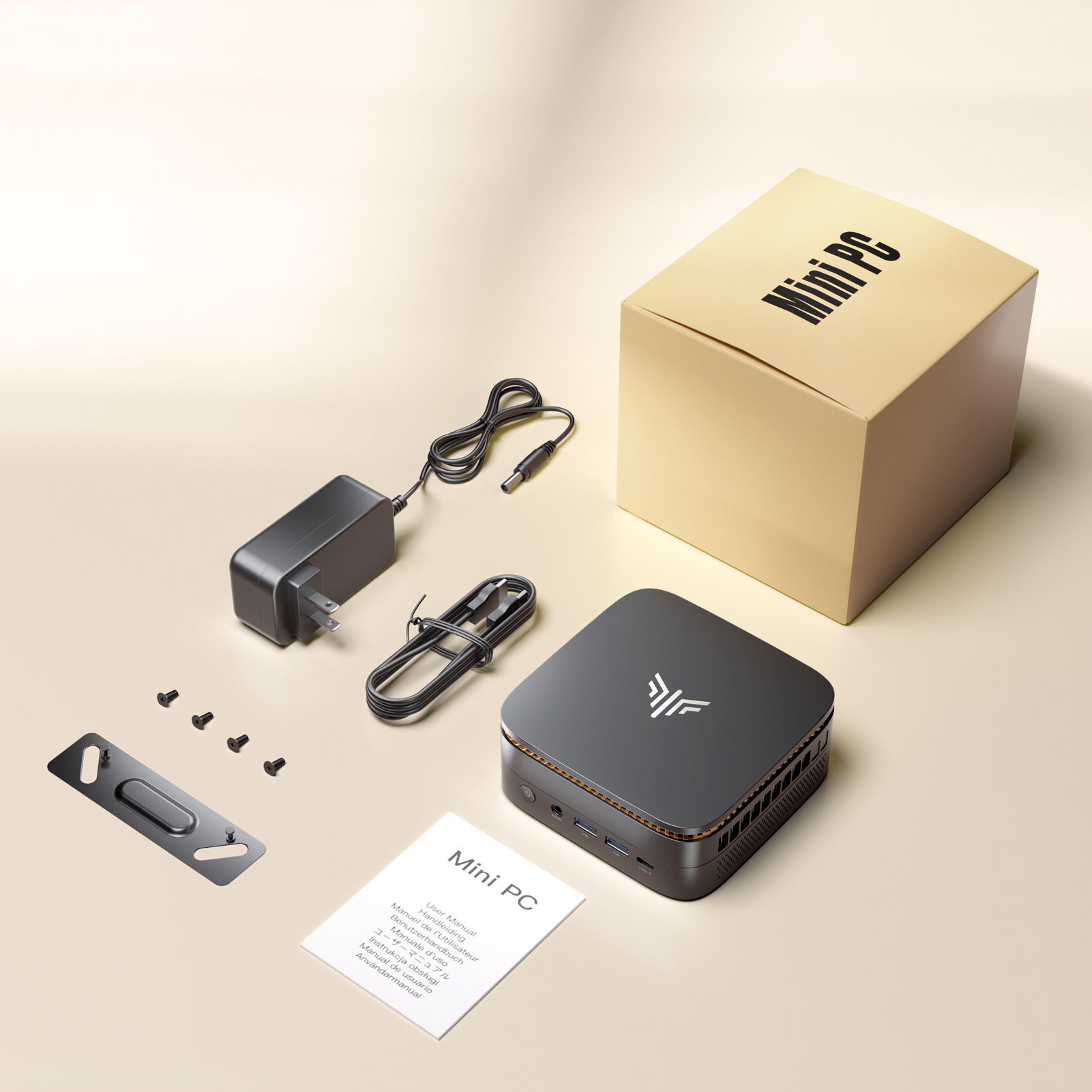 NIPOGI mini pc Ryzen 3300U 動作より安定 4C/4T 最大3.5GHz Win11 Pro