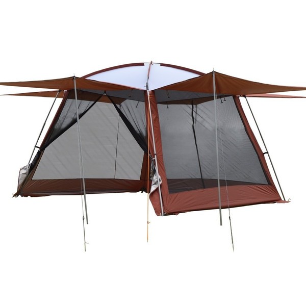 テント 6人用 ワンタッチ ドームテント 日よけ 4面 フルクローズ 虫よ