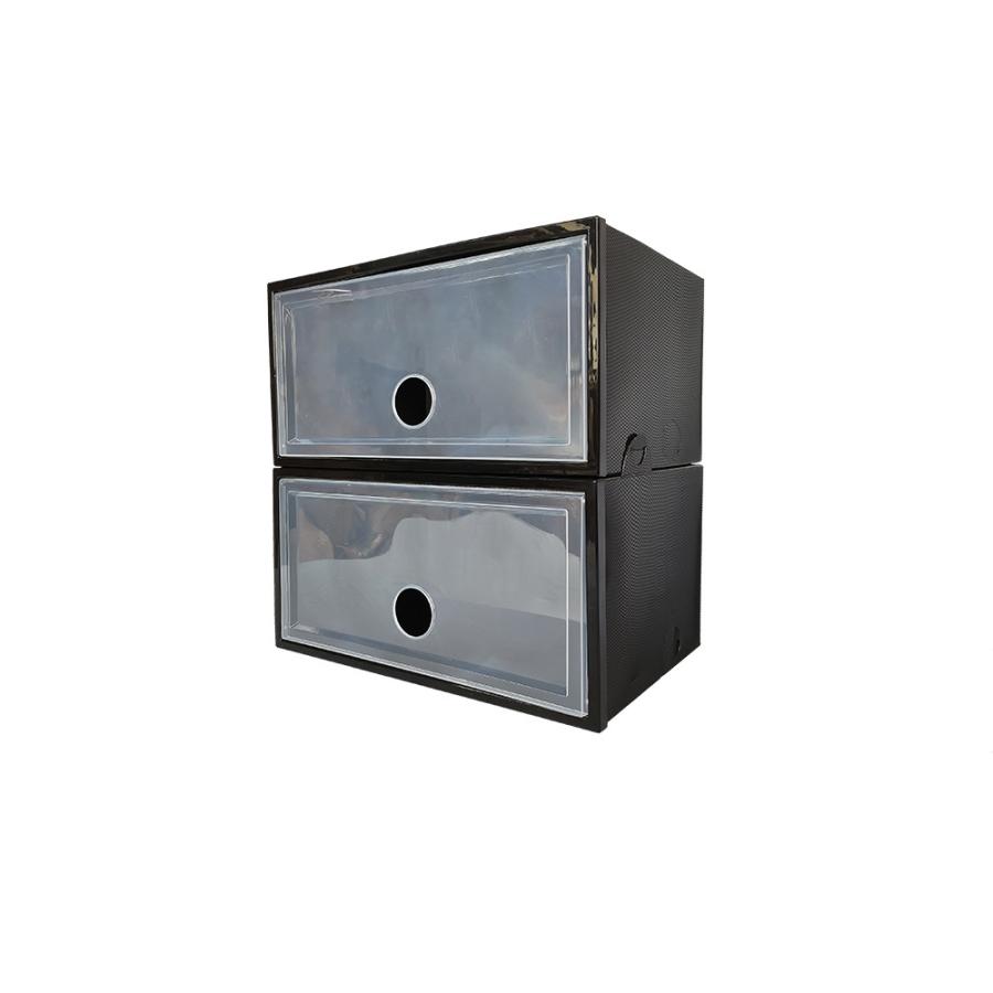 シューズボックス 6個セット シューズケース クリア シューズラック