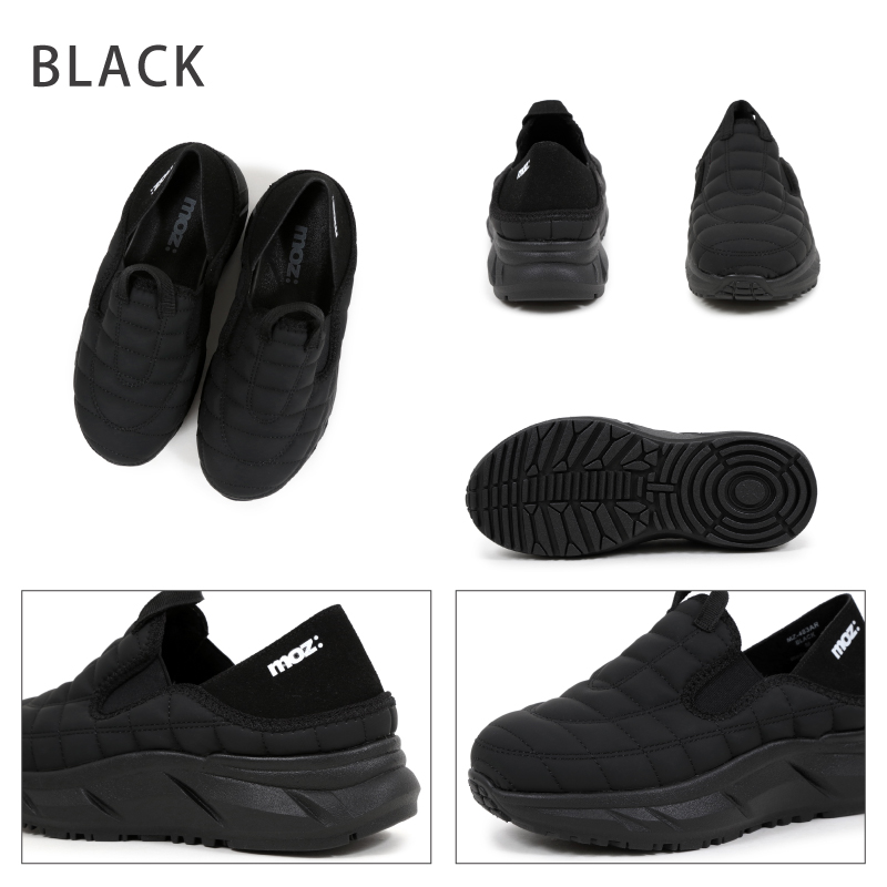 moz（モズ） スリッポン クロッグ レディース 2WAY 折りたたみヒール