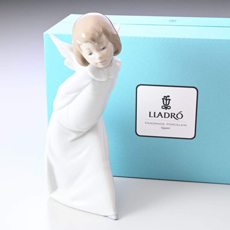 LLADRO（リヤドロ） 天使の考えごと(わかってきたぞ) フィギュア 人形