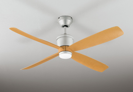 ODELIC（オーデリック） シーリングファン 簡易結線型 リモコン付 木調