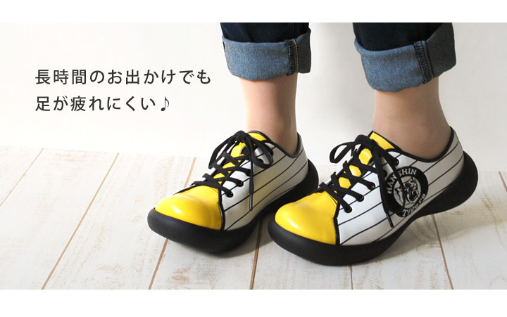 阪神タイガース リゲッタカヌー コラボ シューズ レディース HT-1002