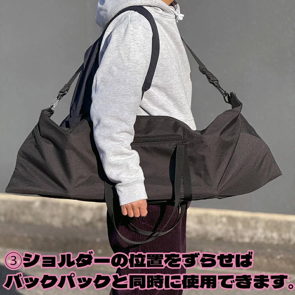 アメストオリジナル ORIGINAL SKATE BAG BLACK（LARGE ラージ