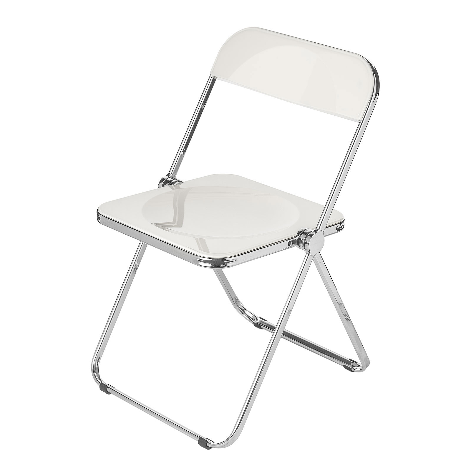 クリアチェア 韓国 パイプ椅子 クリア 椅子 チェア 北欧 ガラス 透明