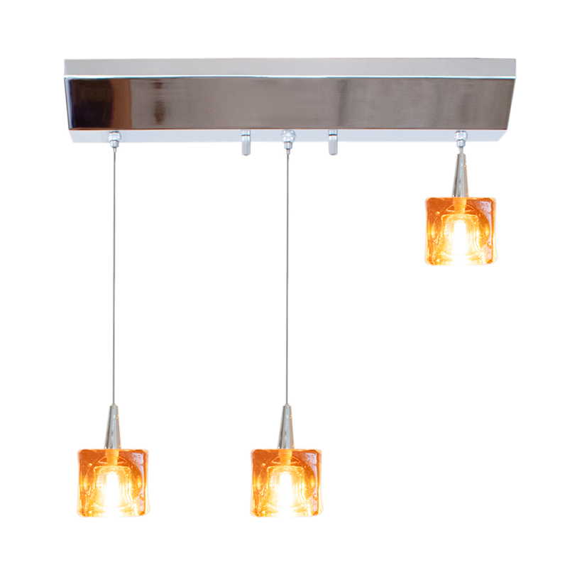 キシマ（KISHIMA） ペンダントライト ガラス 3灯 ダイニング 照明