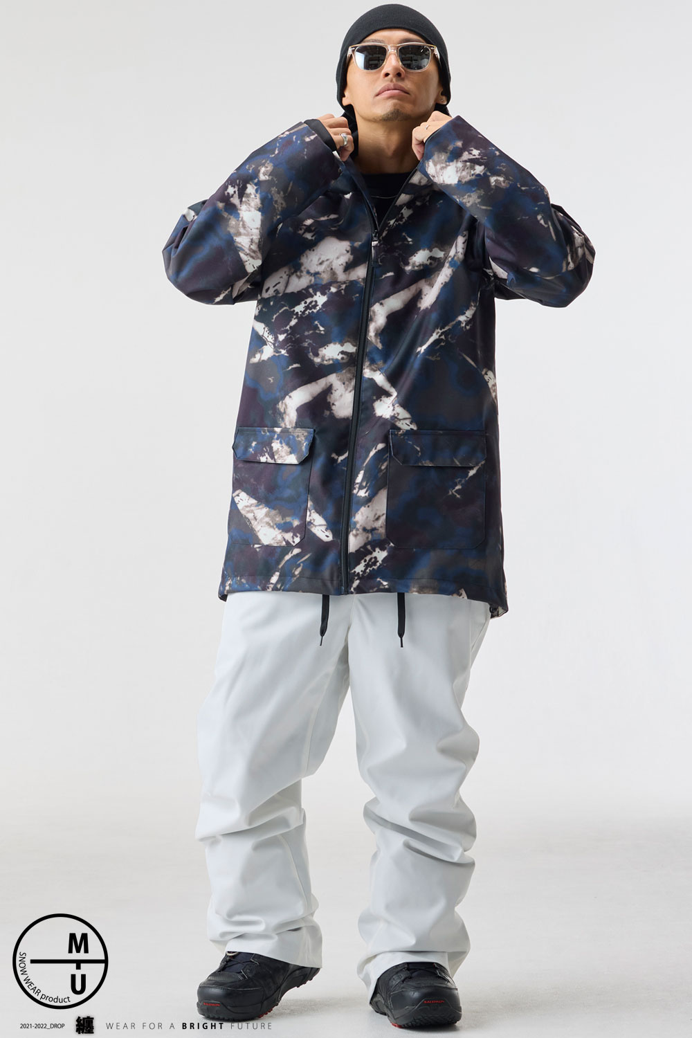 リアリズム スノーボード ウェア メンズ レディース 上下セット スノボ