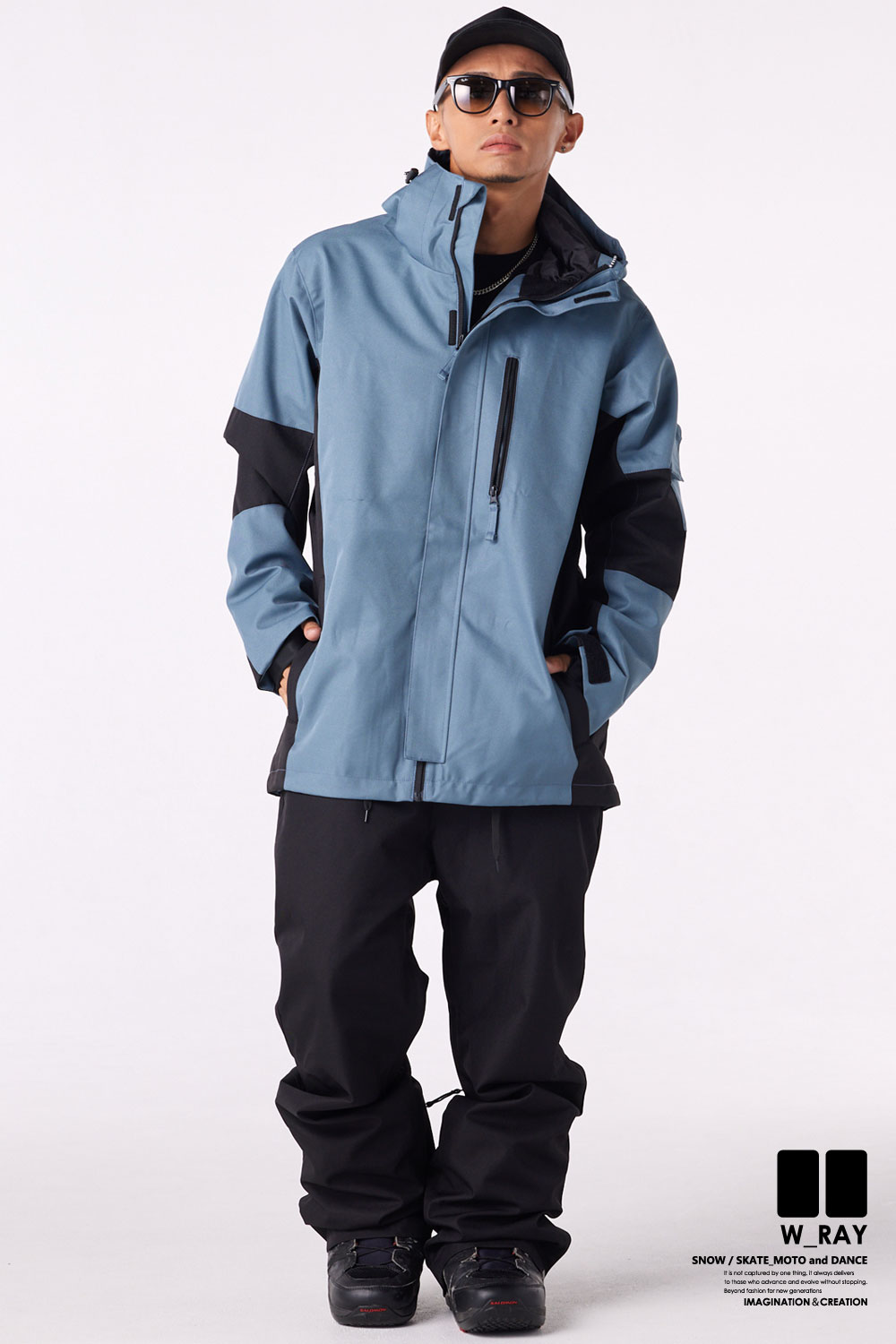 リアリズム スノーボード ウェア メンズ レディース 上下 セット