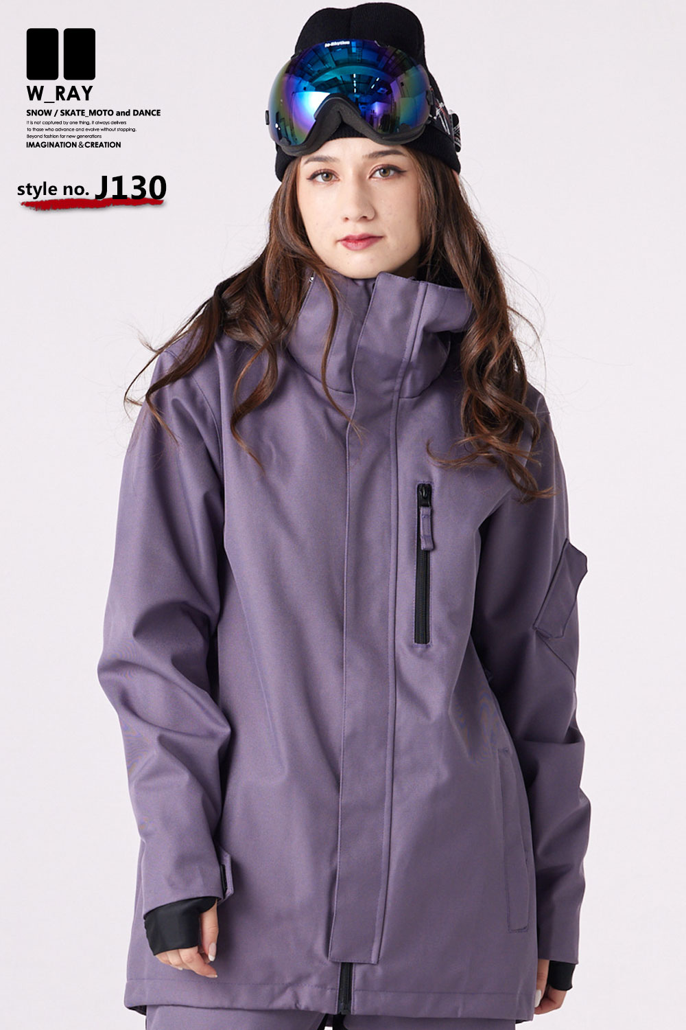 リアリズム スノーボード ウェア レディース ジャケット スノボ ウェア