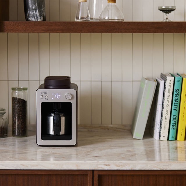 siroca（シロカ） 選べる2大特典 全自動コーヒーメーカー カフェばこ