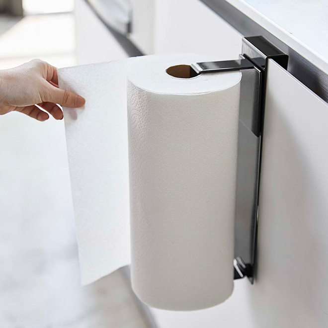 tower 山崎実業 キッチンペーパーホルダー タワー シンク扉キッチン