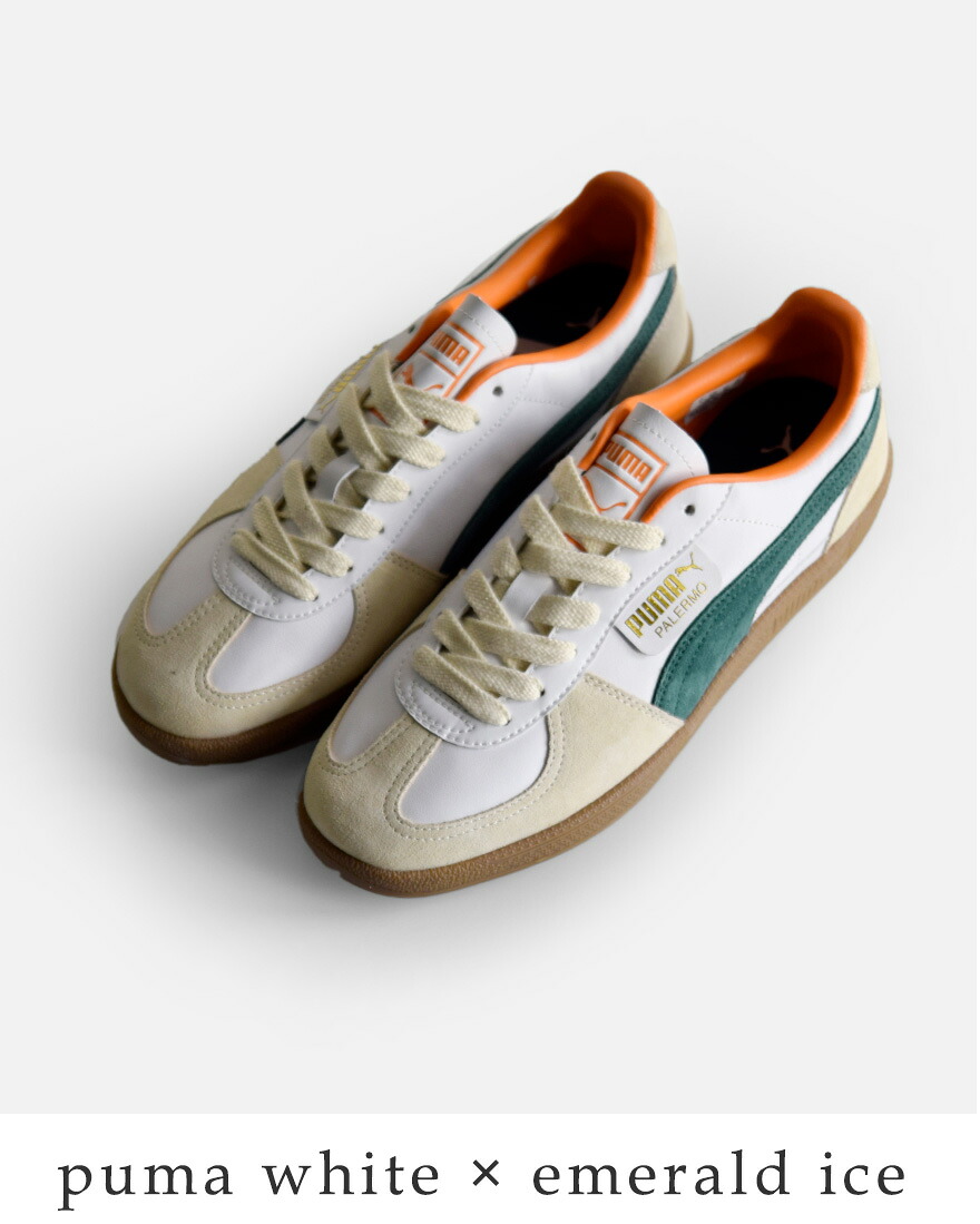 PUMA（プーマ） パレルモ レザー スニーカー PALERMO LTH 396464 ユニ