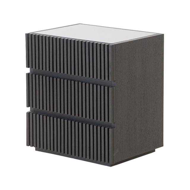 ARMONIA（アルモニア） サイドテーブル チェスト 木製 ガラス