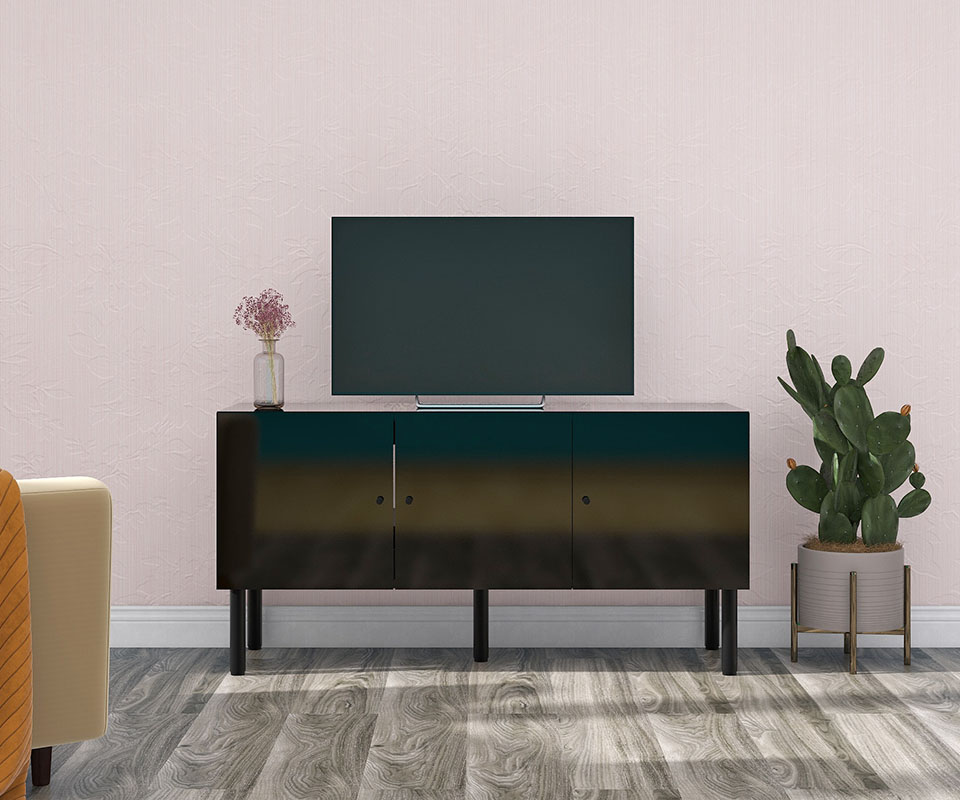 arne（アーネ） テレビ台 120cm ローボード テレビボード 120 黒