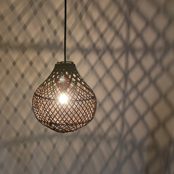 アジアン照明 ラタン 籐 吊り下げ インテリア 間接照明 シーリング