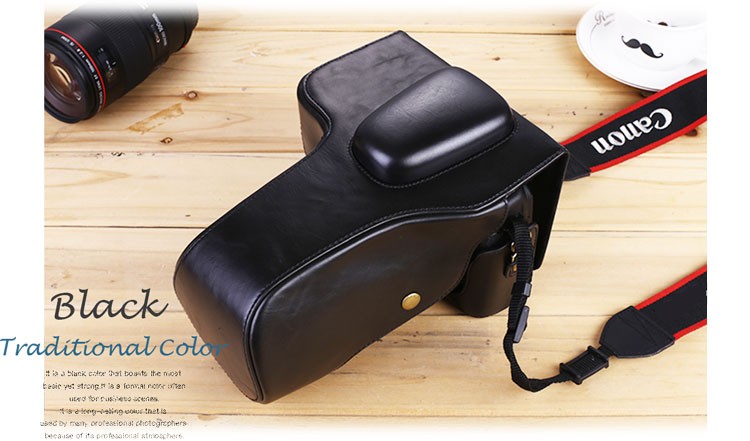 レザーカメラケース CANON EOS Kiss X10i X9i X8i Eos 9000D 8000D