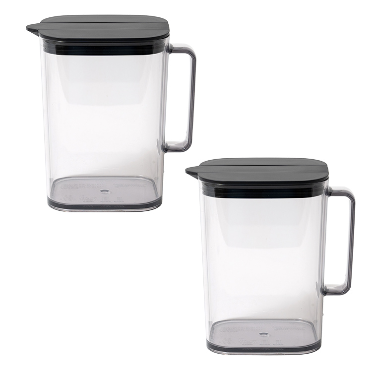 アスベル（ASVEL） 冷蔵庫の 棚 に 収まる 冷水筒 SP121 2本セット 食