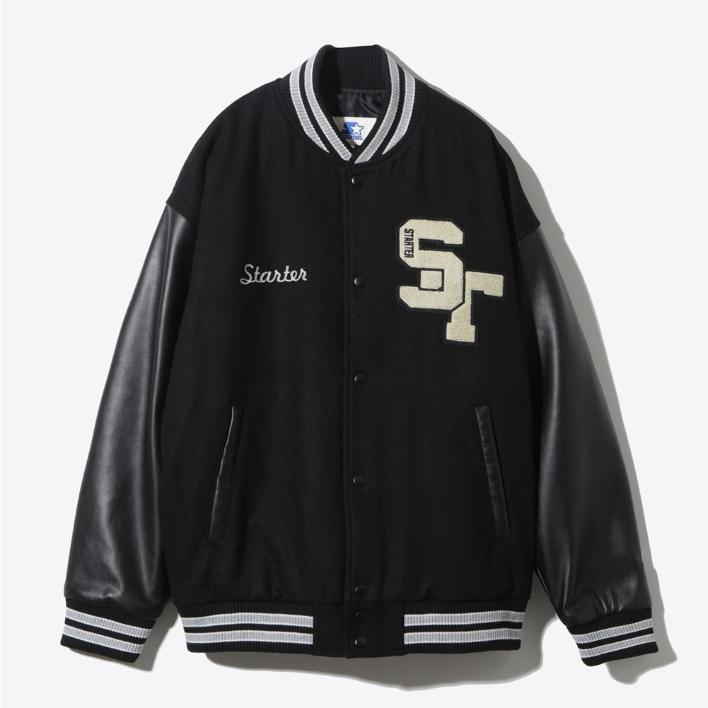 STARTER（スターター） フェイクメルトンジャケット スタジャン