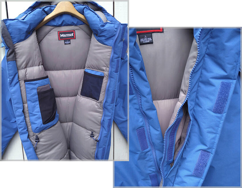 Marmot（マーモット） マンモスダウンパーカー ブルー Mammoth Down