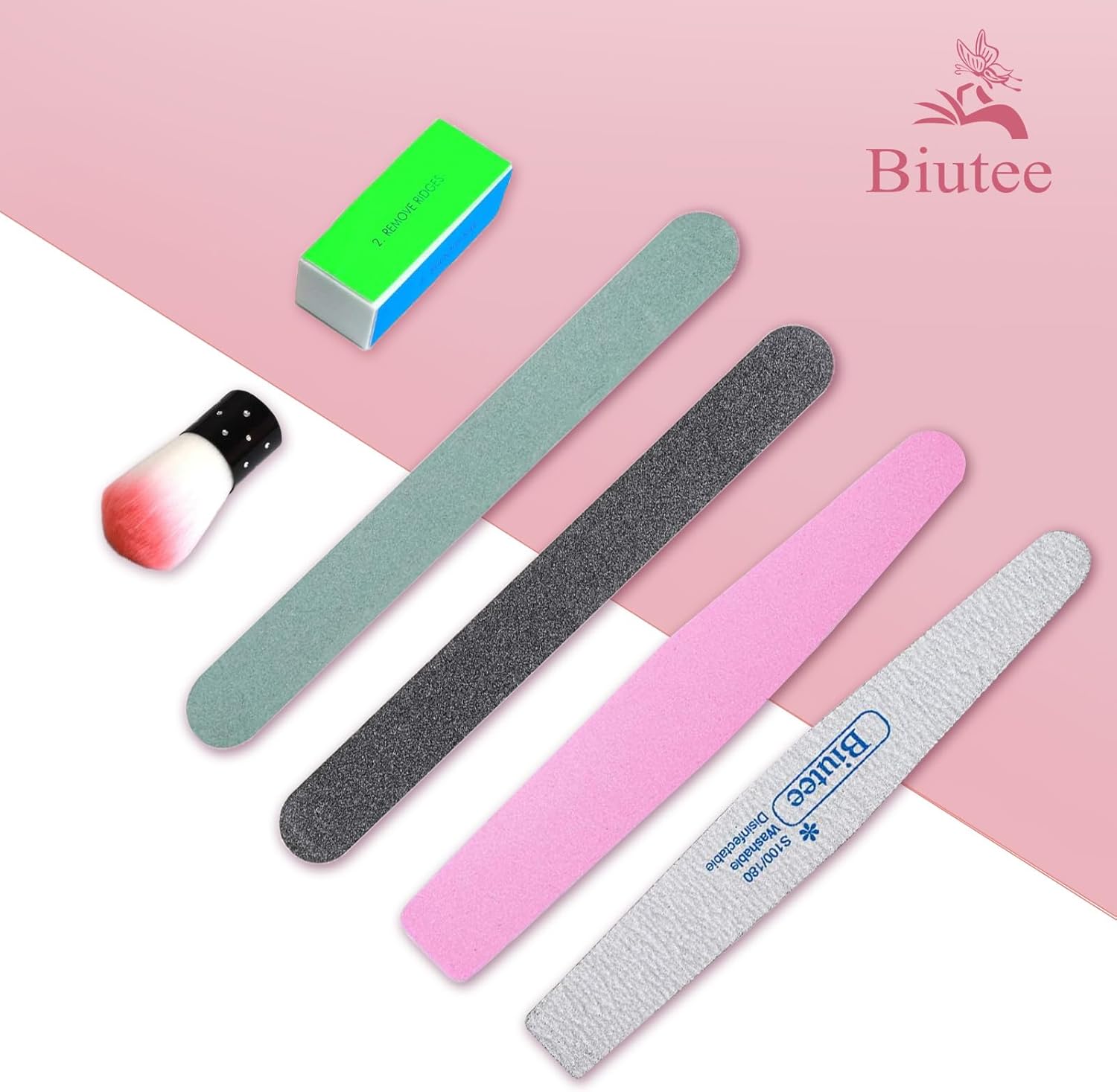 ネイルファイルセット 爪やすり 爪磨き ネイルバッファー スポンジ