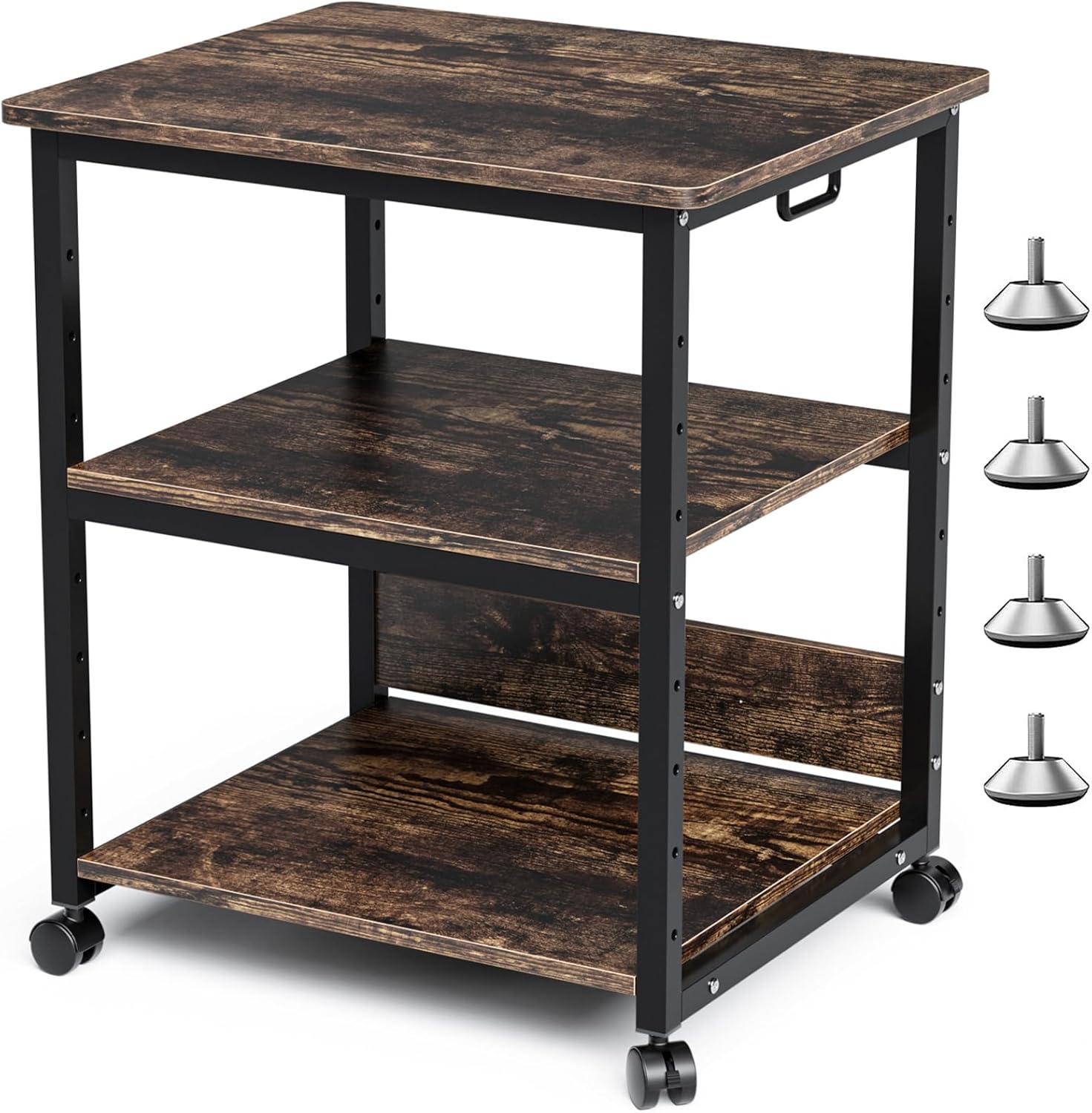 プリンター台 プリンターラック キャスター付き コピー機 A3 3段 幅