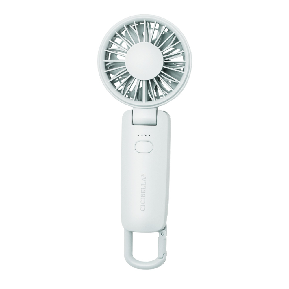 CICIBELLA ハンディファン 進化版 夏 首かけ 扇風機 クリアハンディ