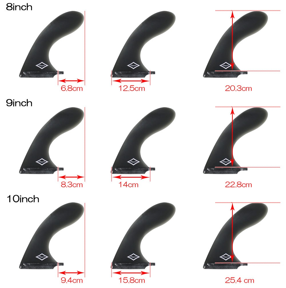 ロングボード センターフィン シングル ADVANCED MALIBU グラス 8”9”10