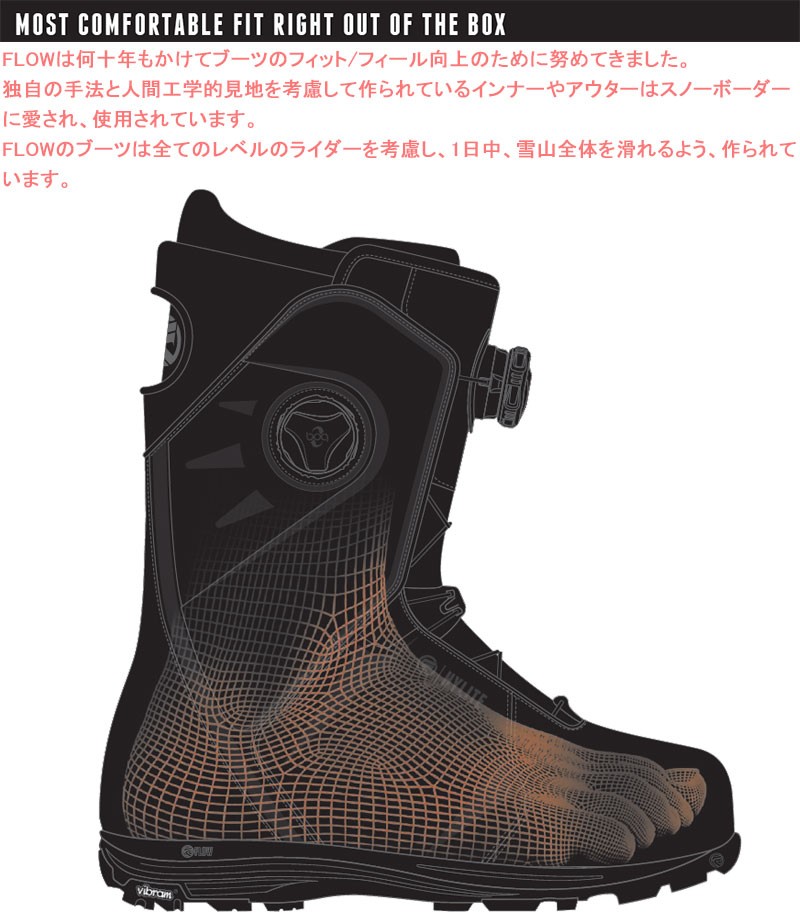 FLOW（フロー） 16-17 FLOW / フロー HELIOS ヘリオス メンズ ブーツ