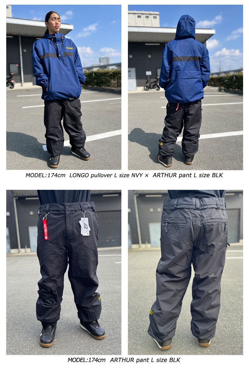VOLCOM（ボルコム） 23-24 VOLCOM/ボルコム ARTHUR pant メンズ