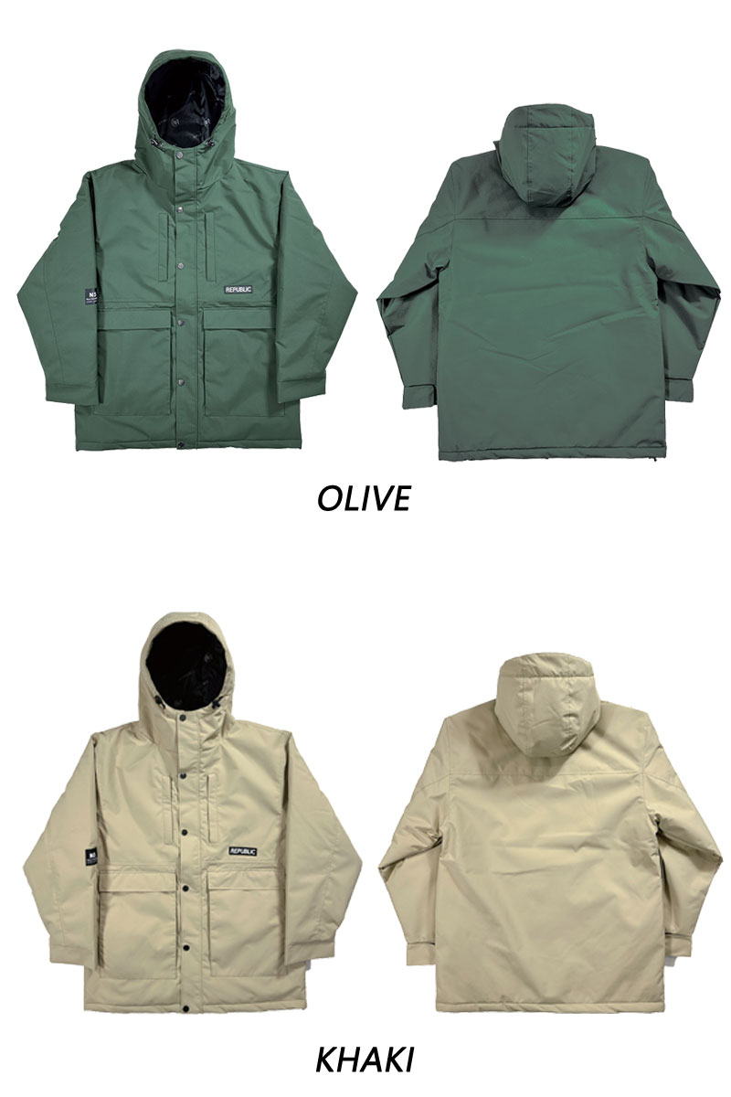 24-25 REPUBLIC & CO/リパブリック NAUGHTY MOUNTAIN parka メンズ