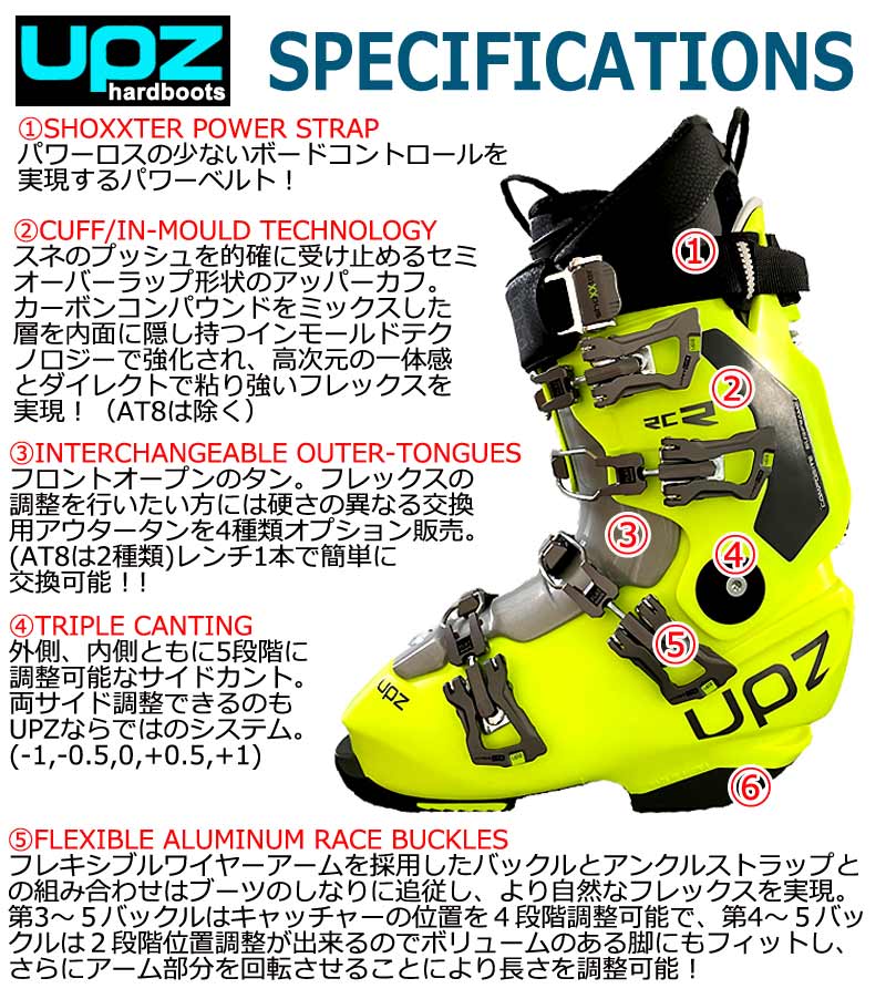 24-25 UPZ / ユーピーゼット AT8 FLOインナー メンズ レディース