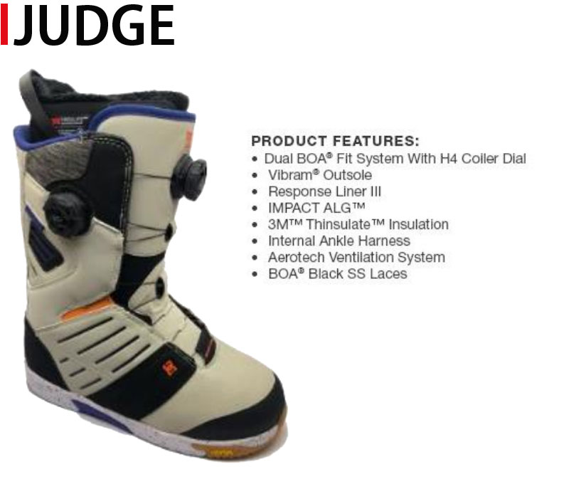 DC SHOES（ディーシーシューズ） 22-23 DC / ディーシー JUDGE