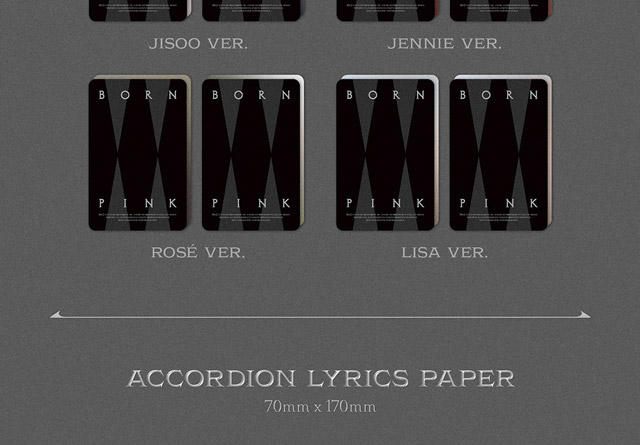 安心の日本国内発送 BORN PINK DIGIPACKver ROSE ver. 初回 特典