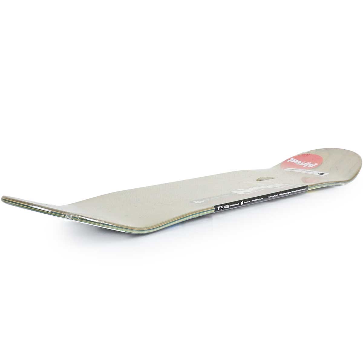 オルモスト 8.375インチ スケボー デッキ Almost Yuri Silver Lining