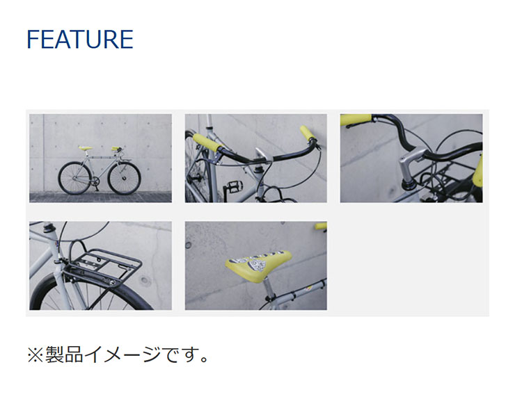 3/8はストアポイント2倍「フジ」FEATHER（フェザー）700c フレーム