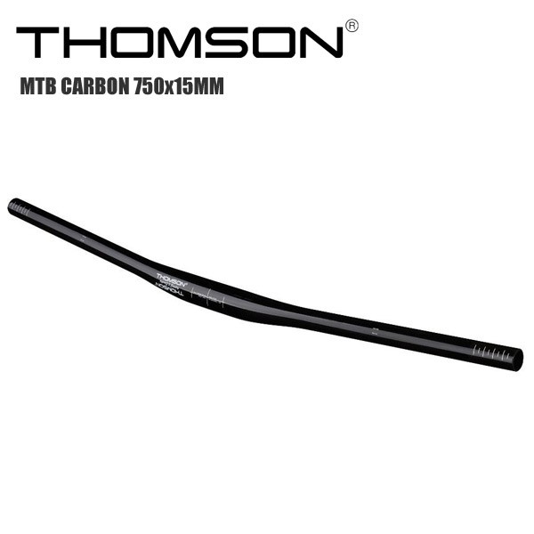 THOMSON（トムソン） MTB CARBON RISERBAR 750x15MM MTB カーボン