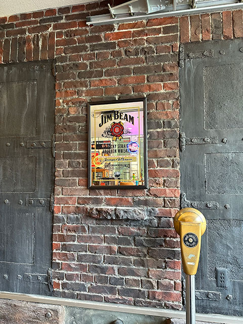 ビッグサイズ パブミラー （ジンビーム） □ アメリカン雑貨 アメリカ